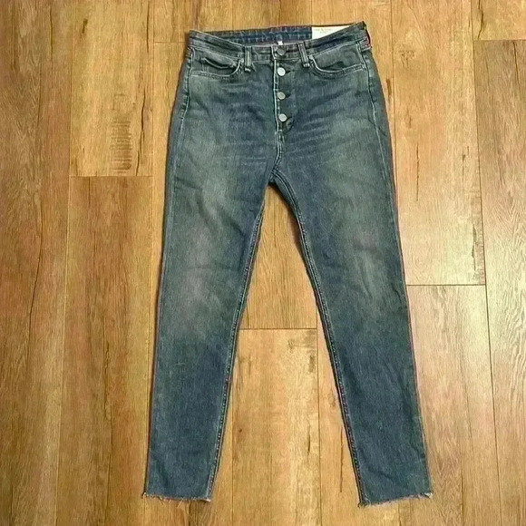 Rag & Bone Nina High Rise Ankle Skinny Jeans Women’s Size 27 - Picture 2 of 6